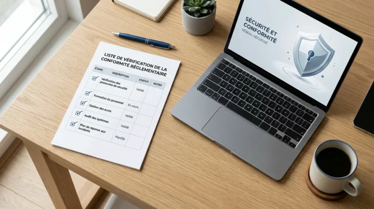 Centre d'opérations de cybersécurité avec analystes devant des écrans