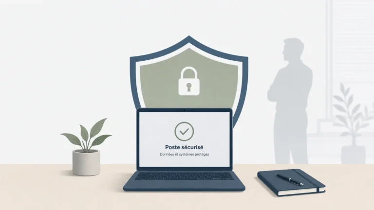 Illustration d’un support informatique fiable pour une entreprise