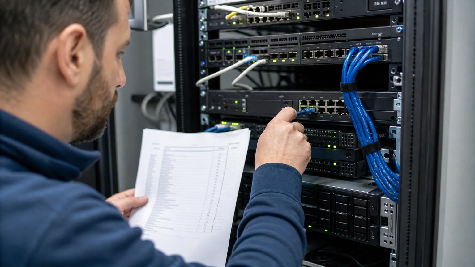 Vérification du matériel et du réseau lors d’un audit informatique