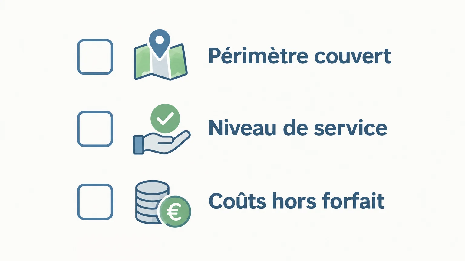 Checklist pour examiner un devis d’infogérance